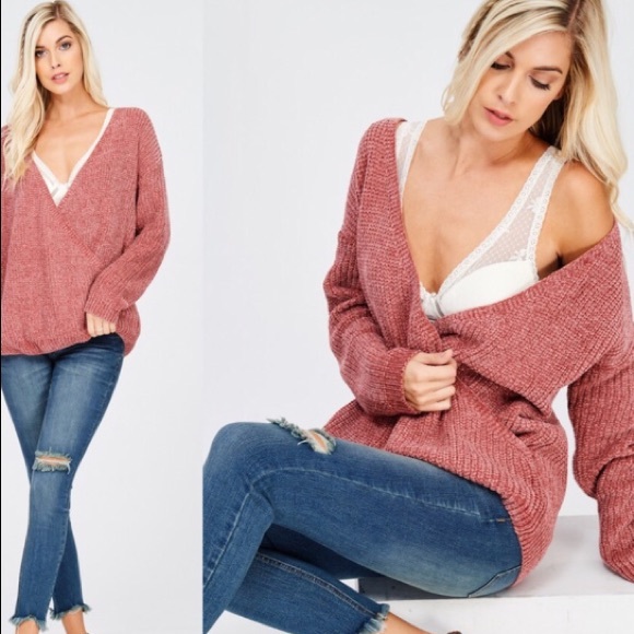 Favorite S/M Super Soft Chenille Sweater - Picture 6 of 7